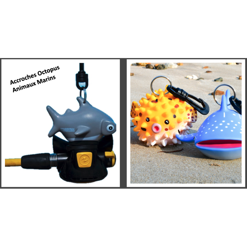Porte-poulpe (Octopus Holder) Pour Plongée - Support TPU Pour Régulateur De Secours