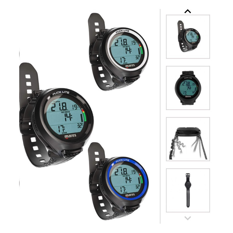 Ordinateur MARES PUCK LITE - La Plongée