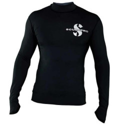 RASH GUARD NOIR SCUBAPRO UPF 50