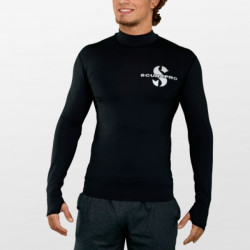 RASH GUARD NOIR SCUBAPRO UPF 50